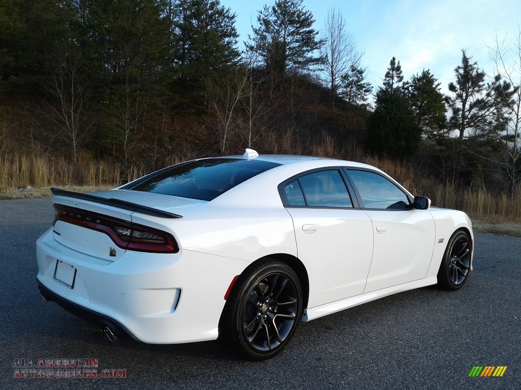 2020 Charger Scat Pack - White Knuckle / Black photo #6