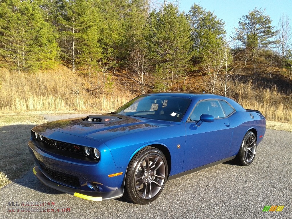 2020 Challenger R/T Scat Pack Shaker - IndiGo Blue / Black photo #2