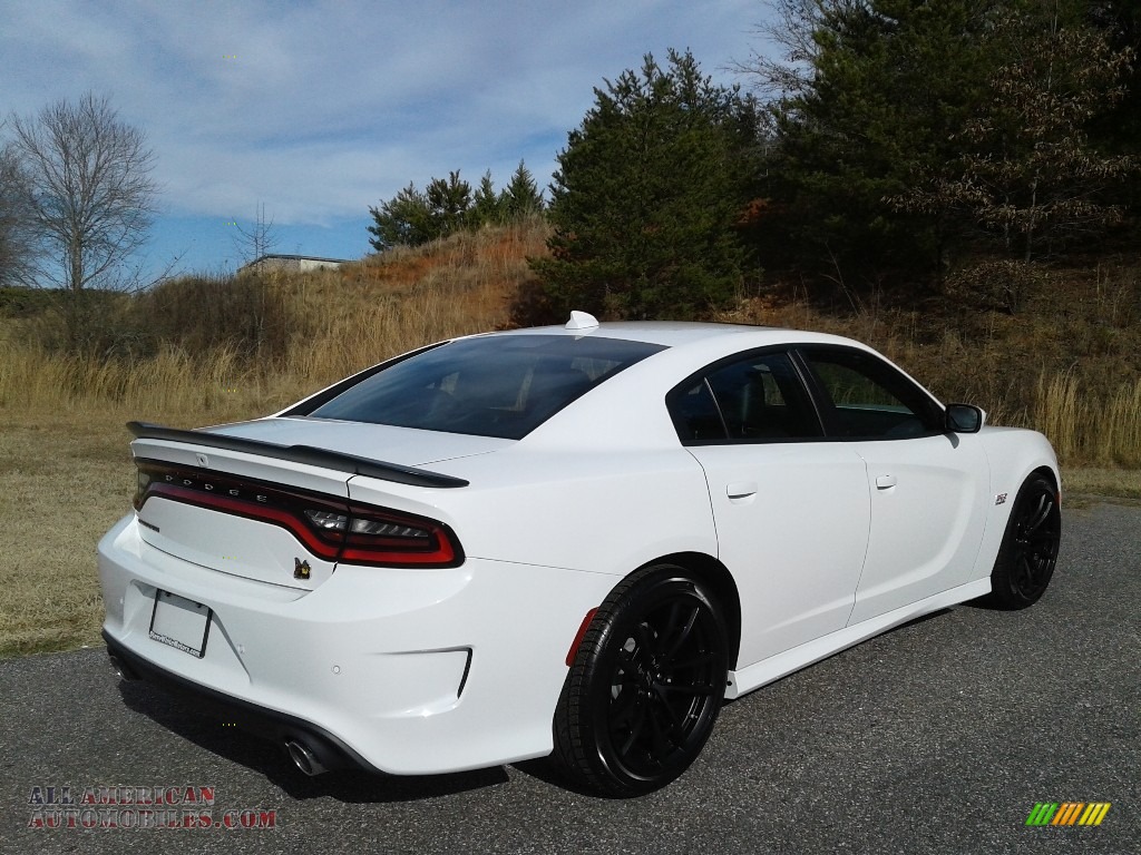 2020 Charger Scat Pack - White Knuckle / Black/Caramel photo #6
