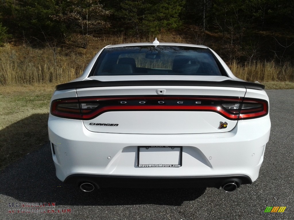 2020 Charger Scat Pack - White Knuckle / Black/Caramel photo #7