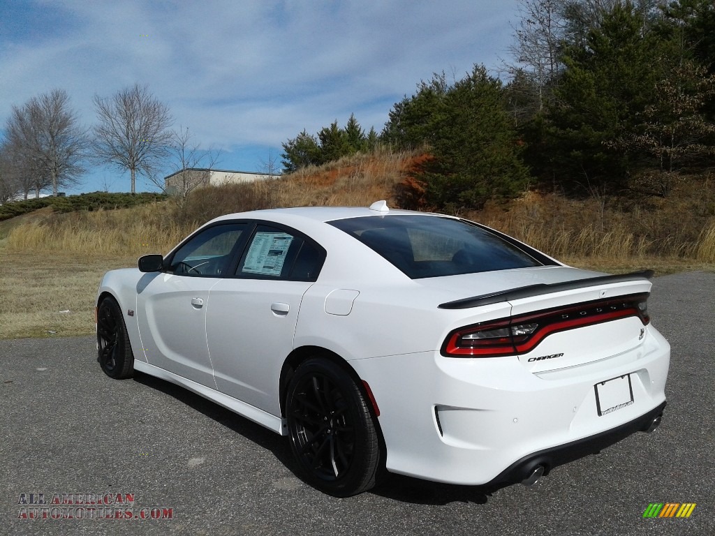 2020 Charger Scat Pack - White Knuckle / Black/Caramel photo #8