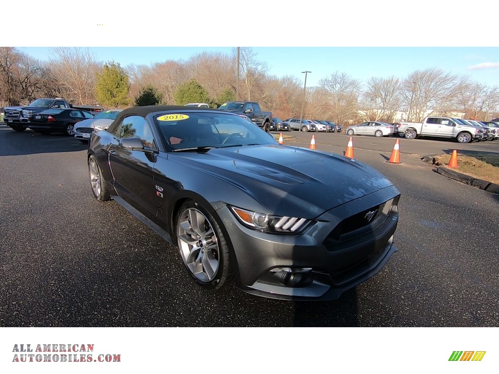2015 Mustang GT Premium Convertible - Black / Dark Saddle photo #1