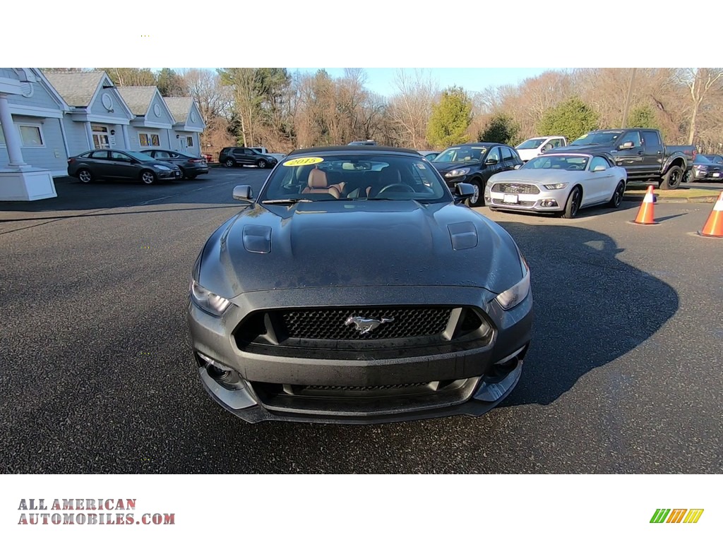2015 Mustang GT Premium Convertible - Black / Dark Saddle photo #2