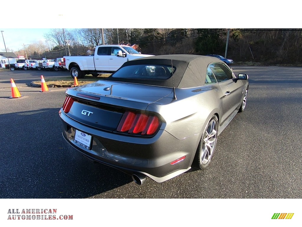 2015 Mustang GT Premium Convertible - Black / Dark Saddle photo #8