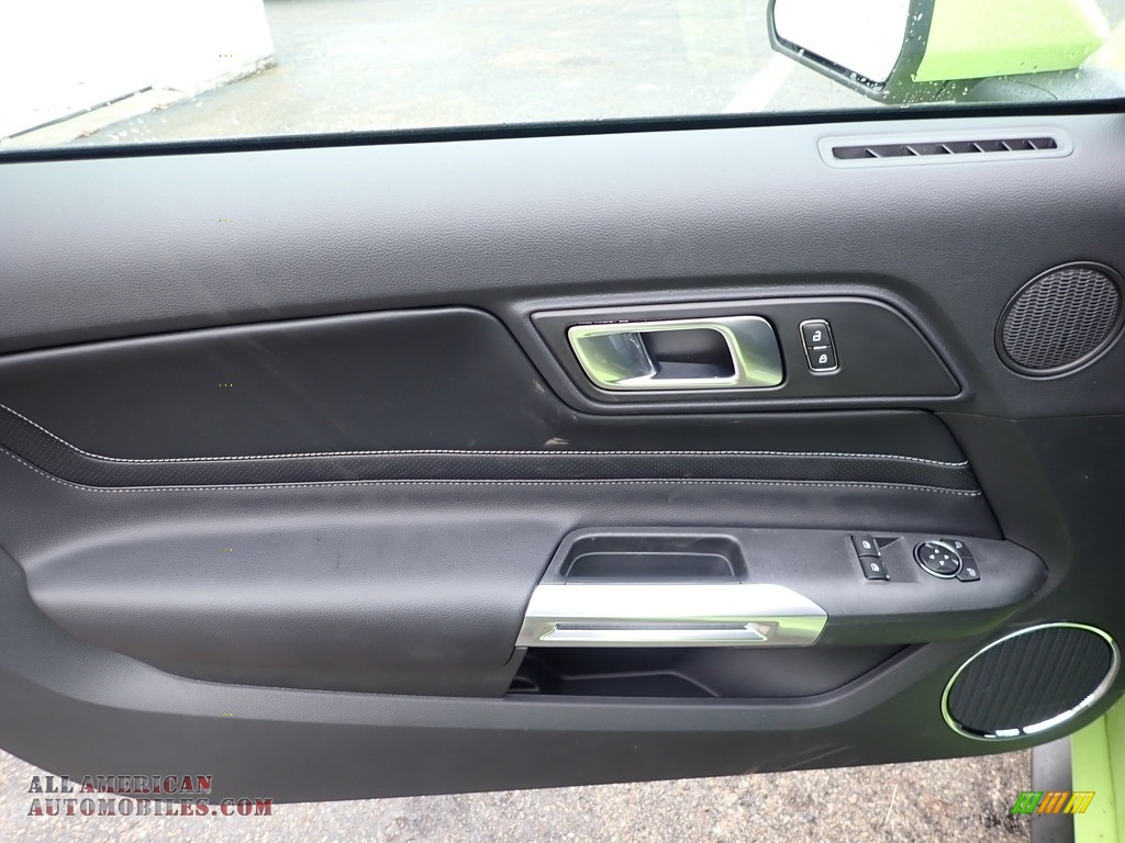 2020 Mustang GT Premium Fastback - Grabber Lime / Ebony/Recaro Leather Trimmed photo #17