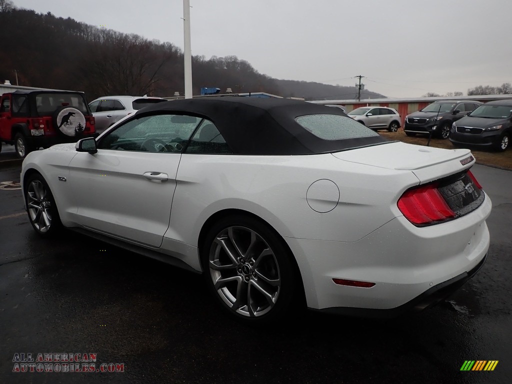 2019 Mustang GT Premium Convertible - Oxford White / Ebony photo #4