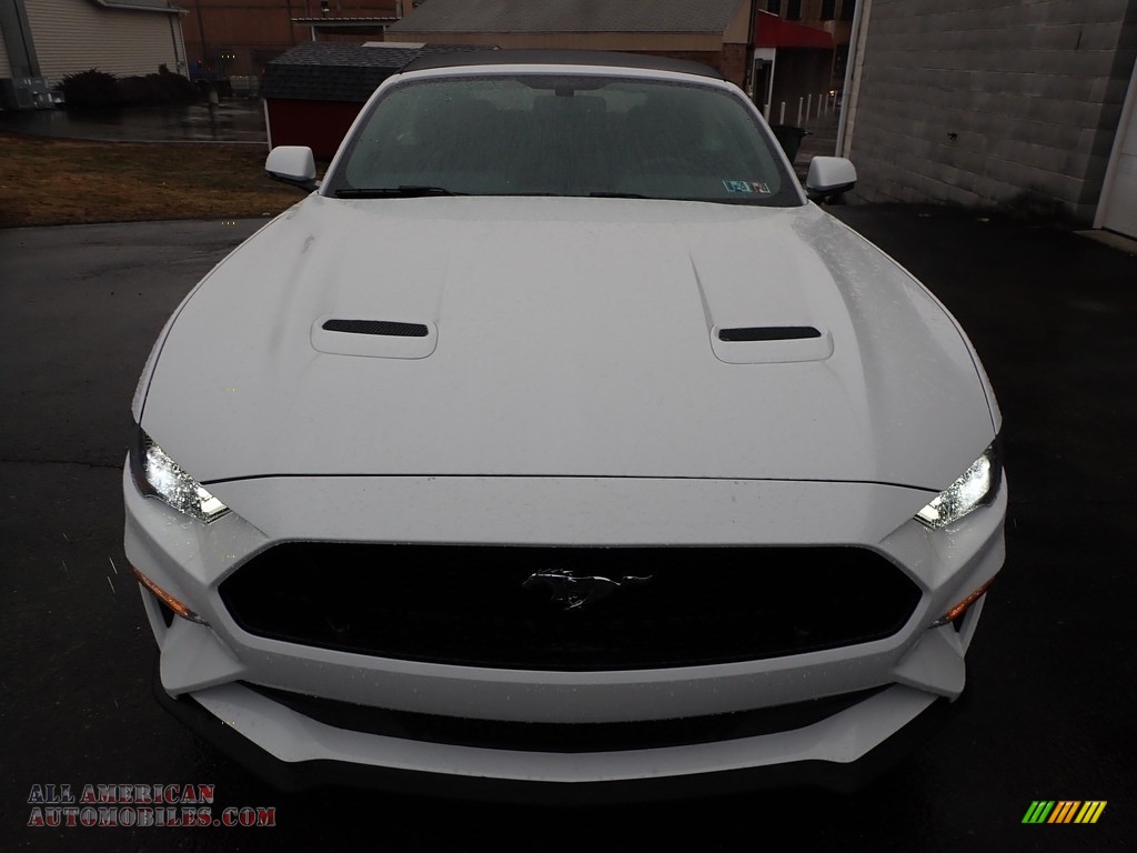 2019 Mustang GT Premium Convertible - Oxford White / Ebony photo #8