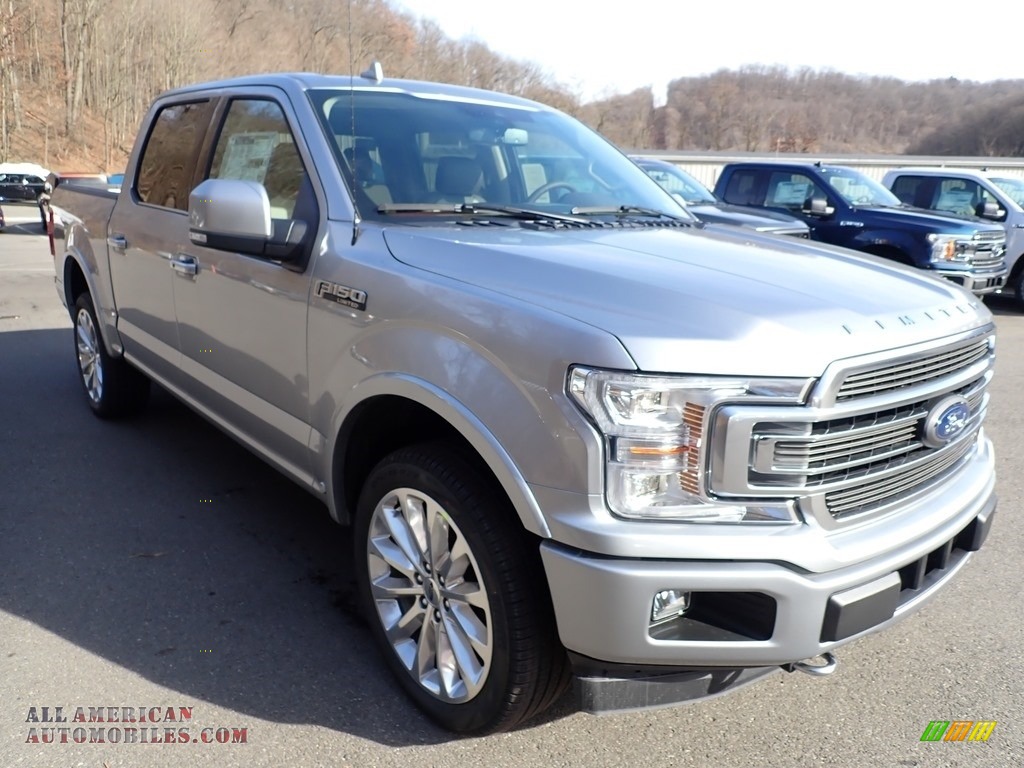 2020 F150 Limited SuperCrew 4x4 - Iconic Silver / Limited Unique Camelback photo #3