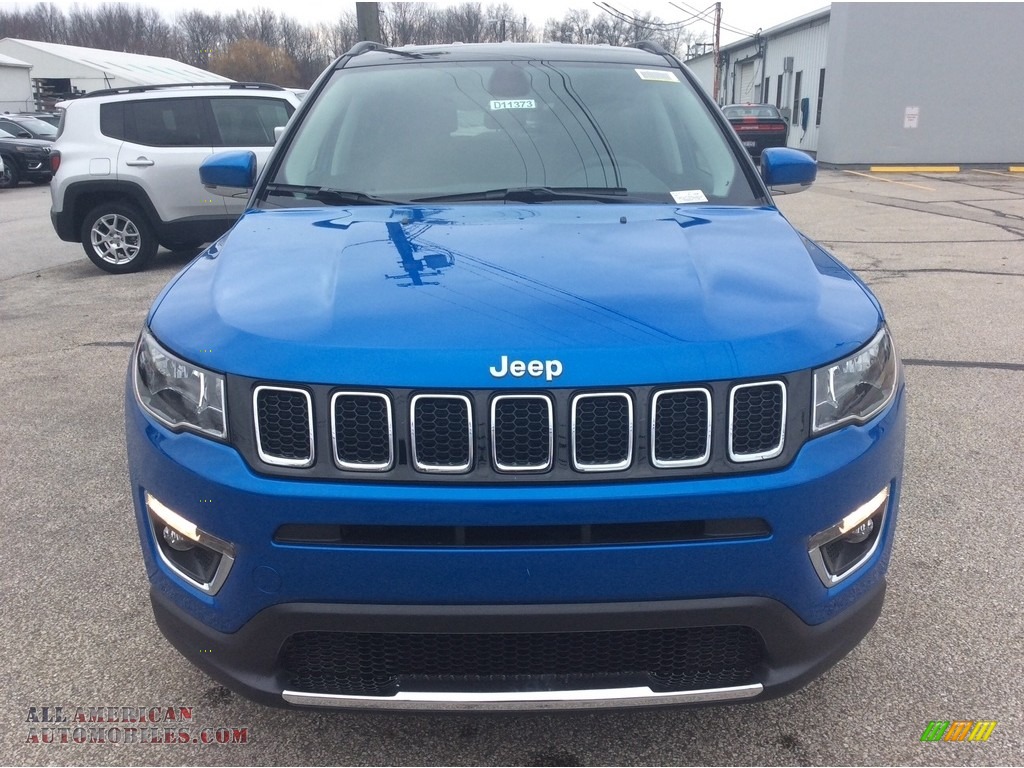 2020 Compass Limted 4x4 - Laser Blue Pearl / Black photo #4