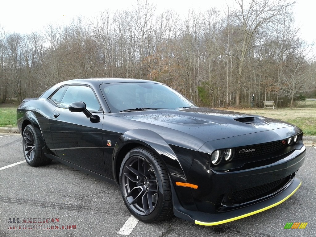 2020 Challenger R/T Scat Pack Widebody - Pitch Black / Black photo #4