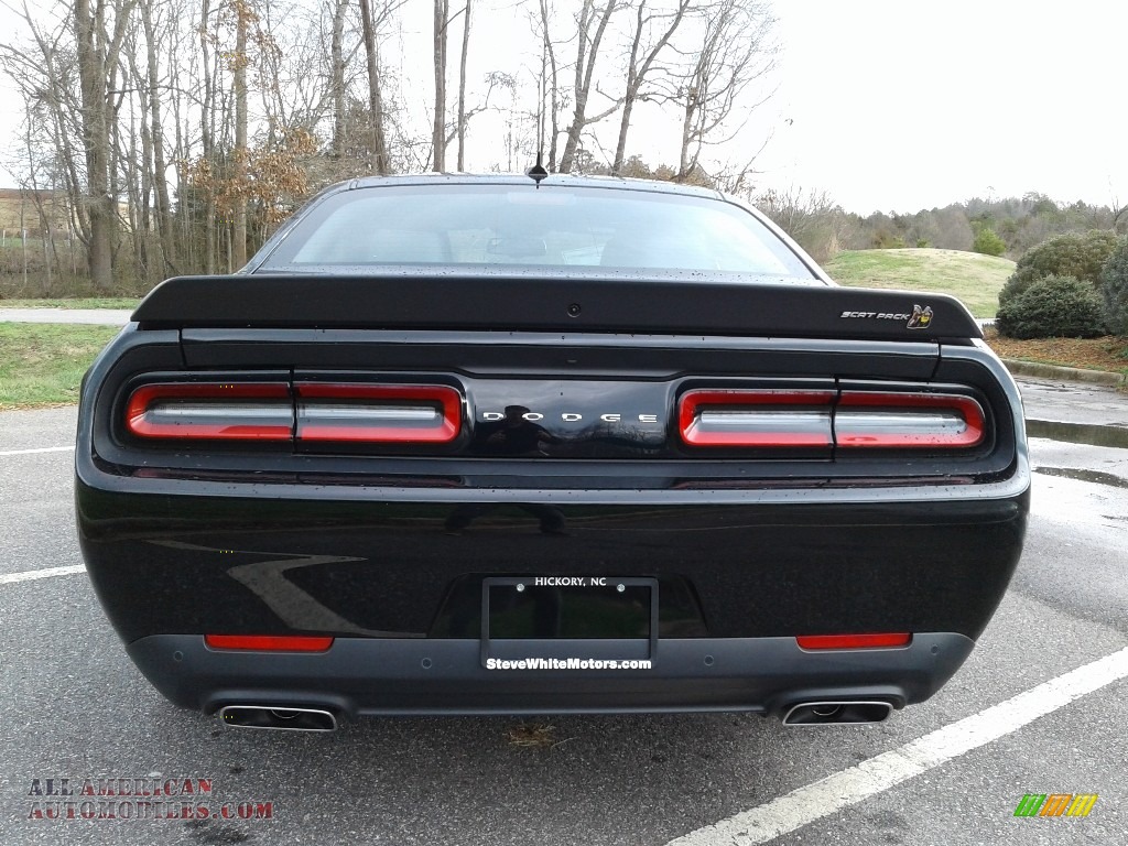 2020 Challenger R/T Scat Pack Widebody - Pitch Black / Black photo #7