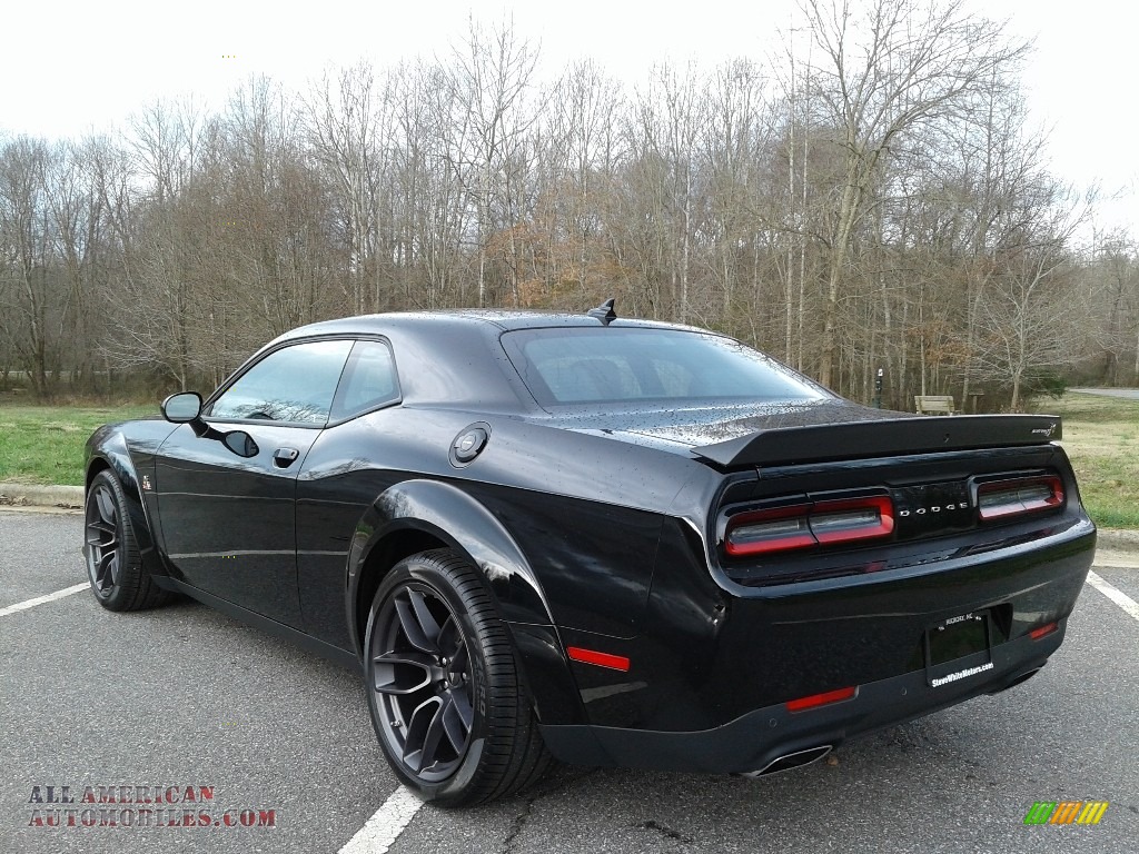 2020 Challenger R/T Scat Pack Widebody - Pitch Black / Black photo #8