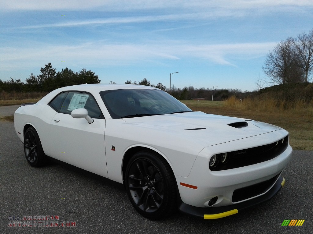 2020 Challenger R/T Scat Pack - White Knuckle / Black photo #4