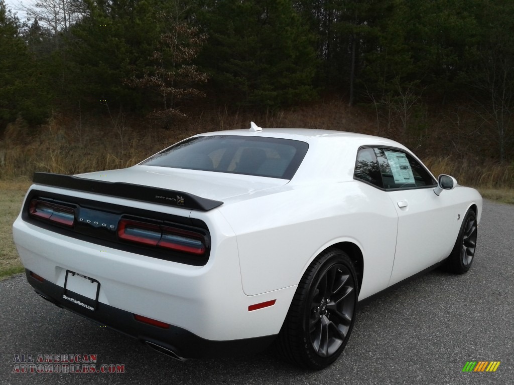 2020 Challenger R/T Scat Pack - White Knuckle / Black photo #6