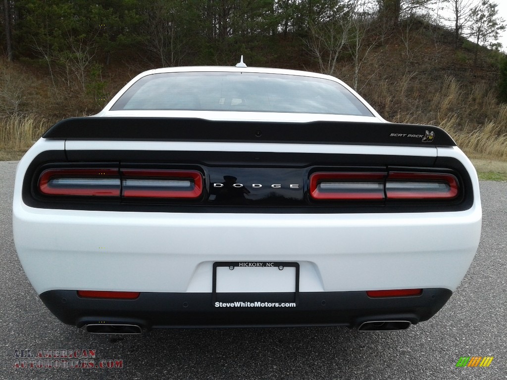 2020 Challenger R/T Scat Pack - White Knuckle / Black photo #7