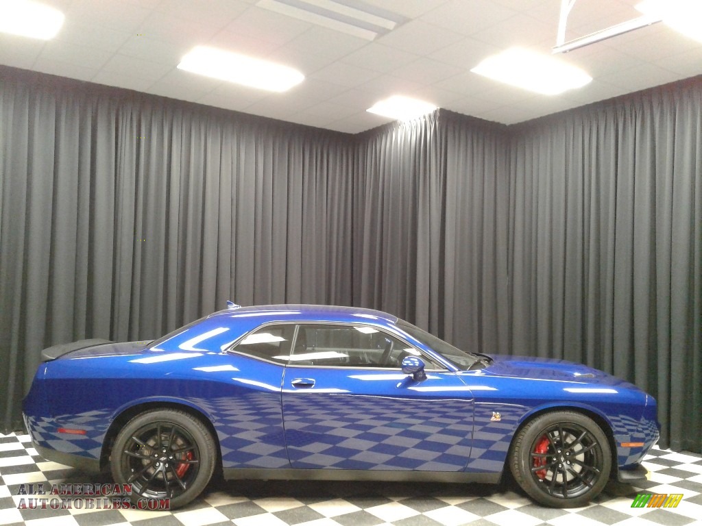 2020 Challenger R/T Scat Pack - IndiGo Blue / Black photo #5