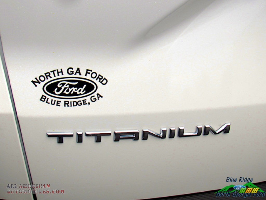 2020 Escape Titanium 4WD - Star White Metallic Tri-Coat / Sandstone photo #36