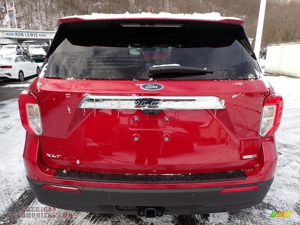2020 Explorer XLT 4WD - Rapid Red Metallic / Ebony photo #3