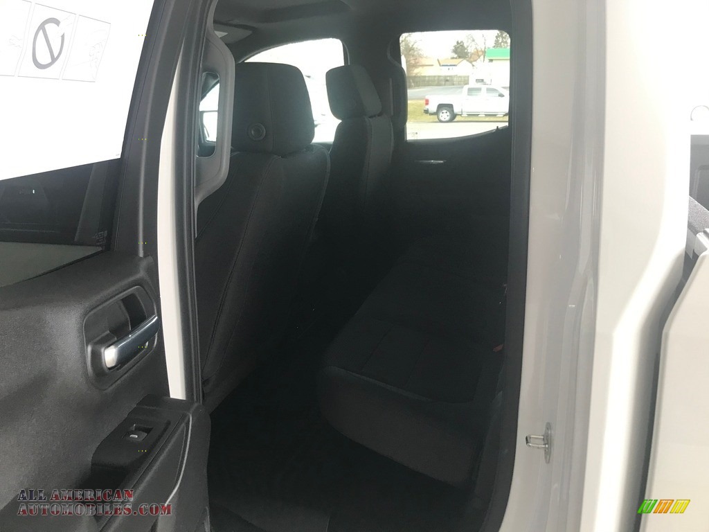 2020 Silverado 1500 Custom Double Cab 4x4 - Summit White / Jet Black photo #9