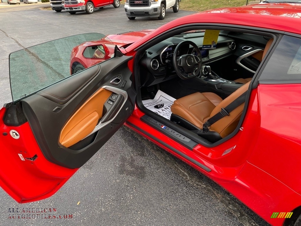 2019 Camaro SS Coupe - Red Hot / Kalahari photo #9