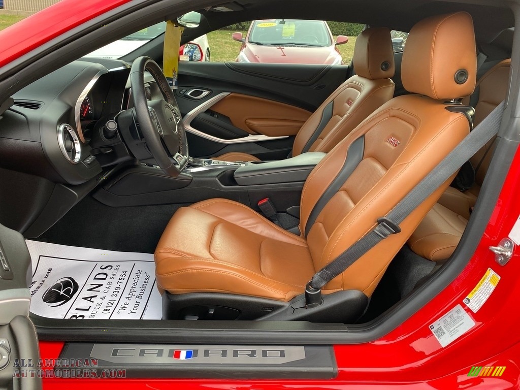 2019 Camaro SS Coupe - Red Hot / Kalahari photo #11