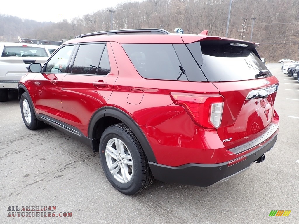2020 Explorer XLT 4WD - Rapid Red Metallic / Ebony photo #6