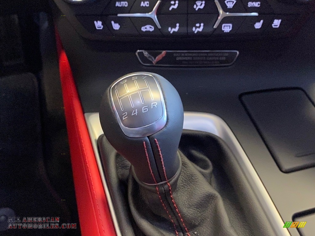 2019 Corvette Grand Sport Coupe - Shadow Gray Metallic / Adrenaline Red photo #3