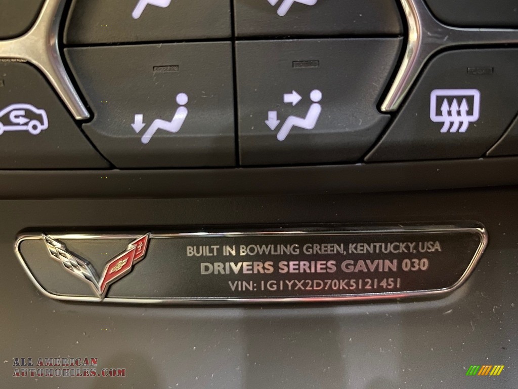 2019 Corvette Grand Sport Coupe - Shadow Gray Metallic / Adrenaline Red photo #8