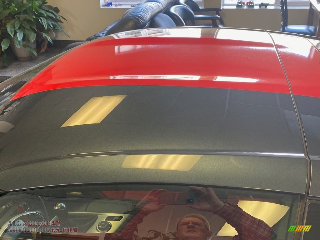 2019 Corvette Grand Sport Coupe - Shadow Gray Metallic / Adrenaline Red photo #14