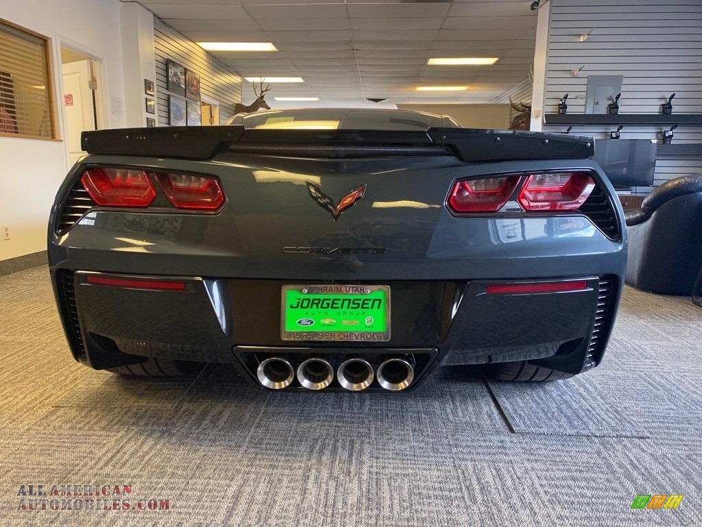 2019 Corvette Grand Sport Coupe - Shadow Gray Metallic / Adrenaline Red photo #15