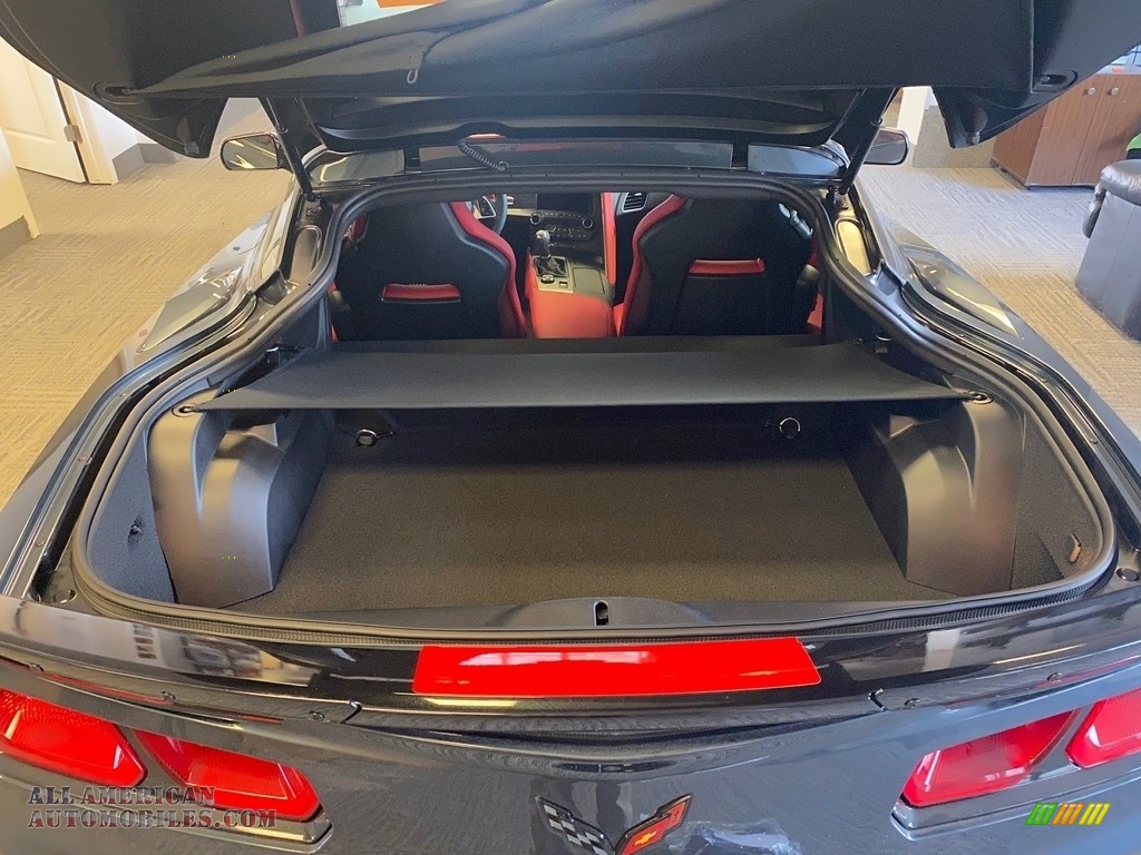 2019 Corvette Grand Sport Coupe - Shadow Gray Metallic / Adrenaline Red photo #17