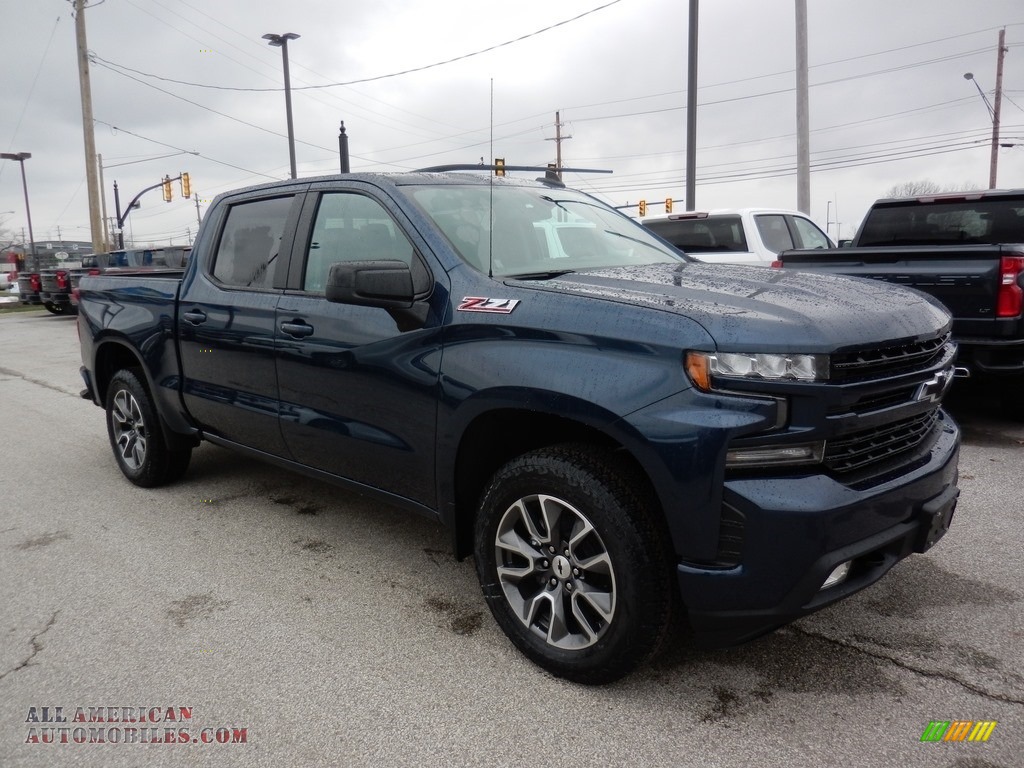 2020 Chevrolet Silverado 1500 Rst Crew Cab 4x4 In Northsky Blue