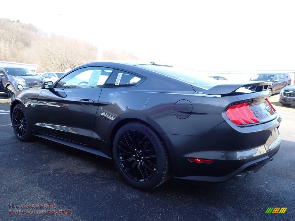 2020 Mustang GT Premium Fastback - Magnetic / Ebony photo #4