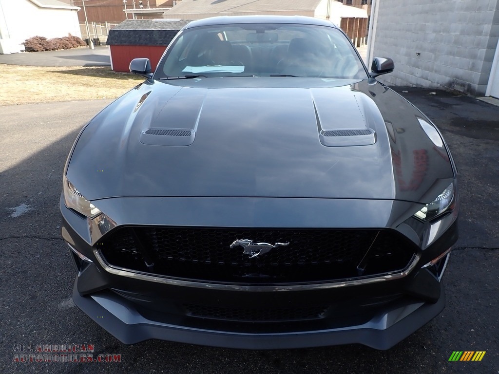 2020 Mustang GT Premium Fastback - Magnetic / Ebony photo #7