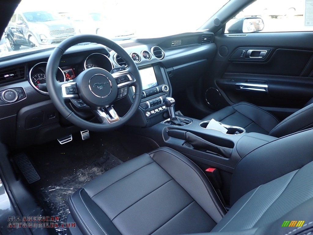 2020 Mustang GT Premium Fastback - Magnetic / Ebony photo #15