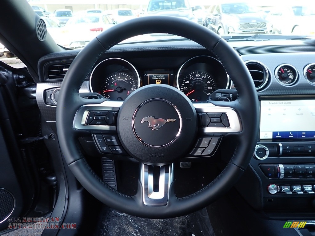 2020 Mustang GT Premium Fastback - Magnetic / Ebony photo #17