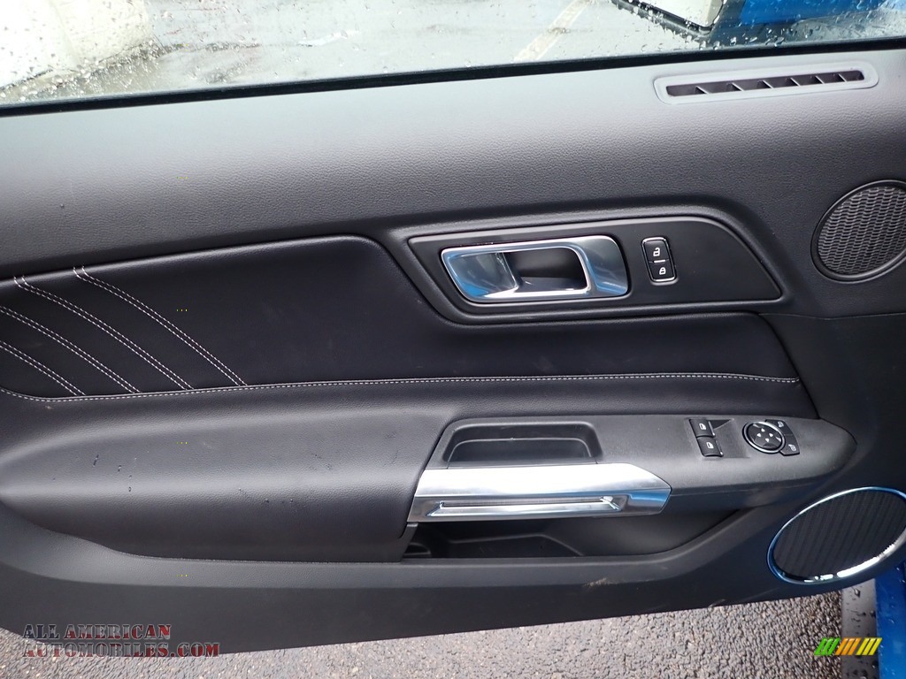 2020 Mustang GT Premium Fastback - Velocity Blue / Ebony photo #16