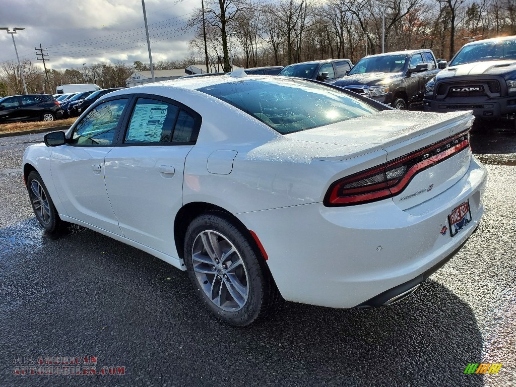 2019 Charger SXT AWD - White Knuckle / Black photo #4