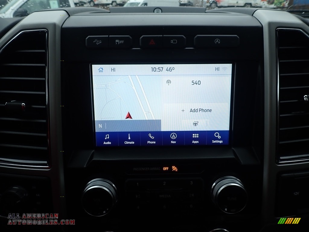2020 F150 Lariat SuperCrew 4x4 - Lead Foot / Black photo #14 2020 F150 Lariat SuperCrew 4x4 - Lead Foot / Black photo #14