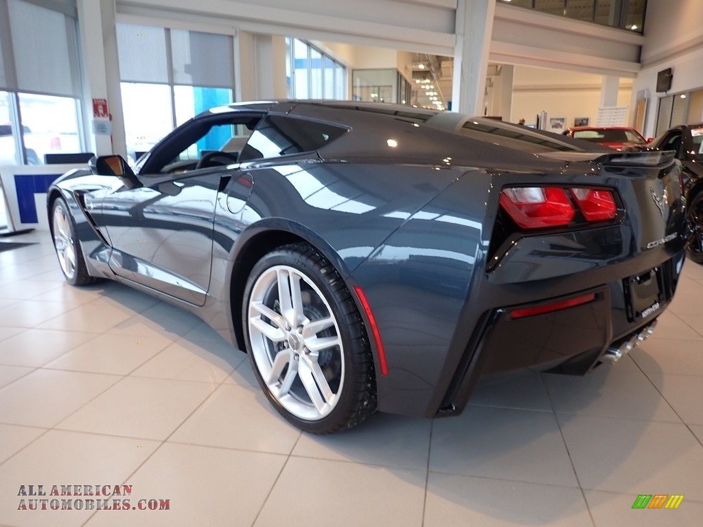 2019 Corvette Stingray Coupe - Shadow Gray Metallic / Black photo #5
