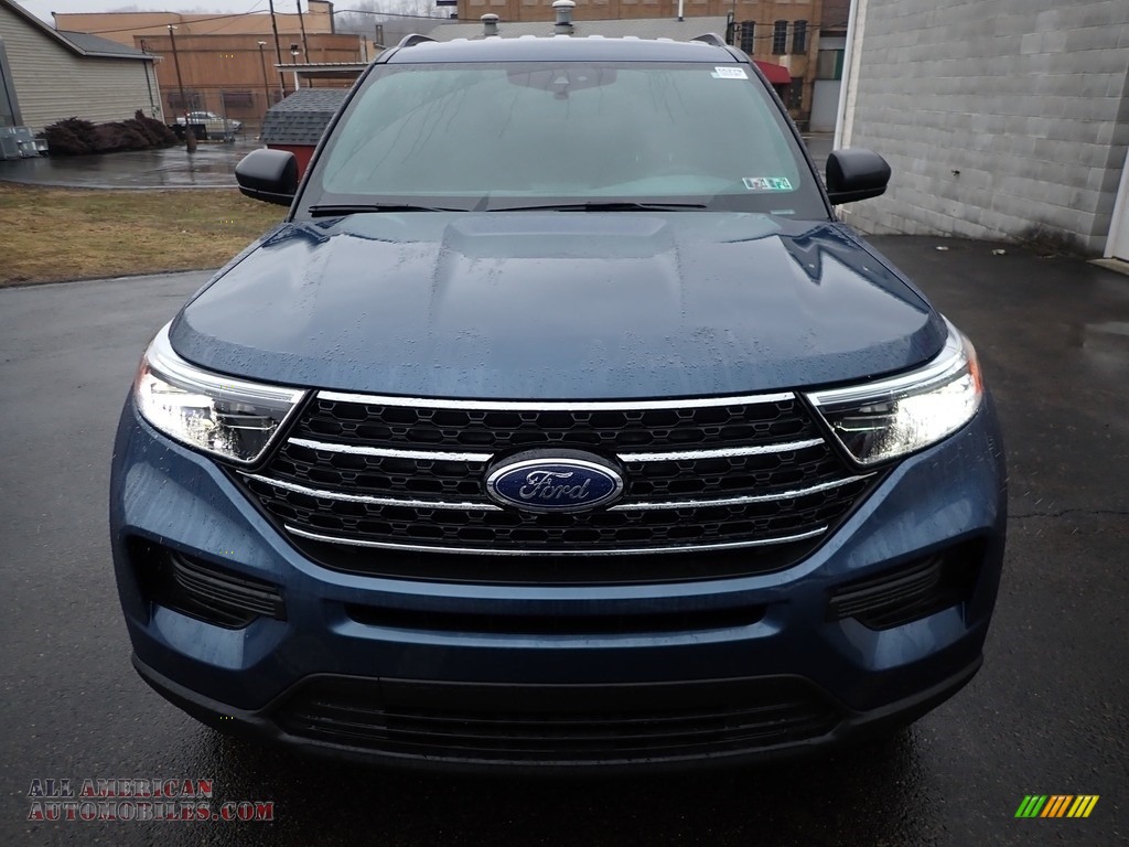 2020 Ford Explorer XLT 4WD in Blue Metallic photo #9 - A12886 | All