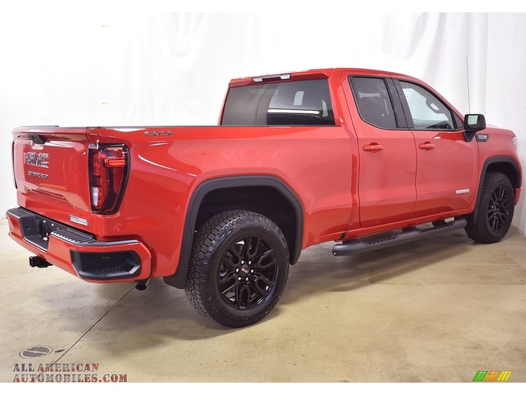 2020 Sierra 1500 Elevation Double Cab 4WD - Cardinal Red / Jet Black photo #2