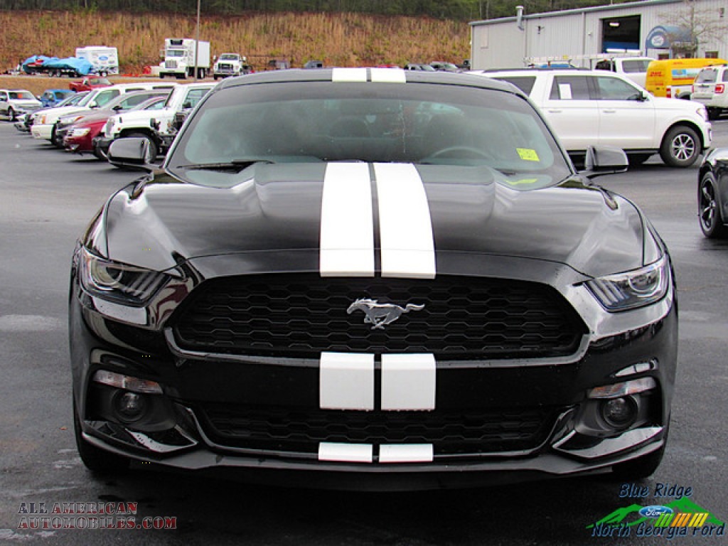 2017 Mustang Ecoboost Coupe - Shadow Black / Ebony photo #7