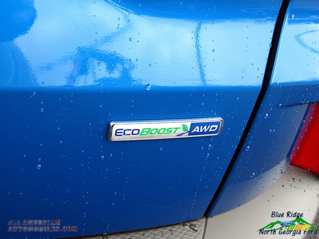 2020 Escape SE 4WD - Velocity Blue Metallic / Sandstone photo #35