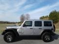 Jeep Wrangler Unlimited Rubicon 4x4 Billet Silver Metallic photo #1
