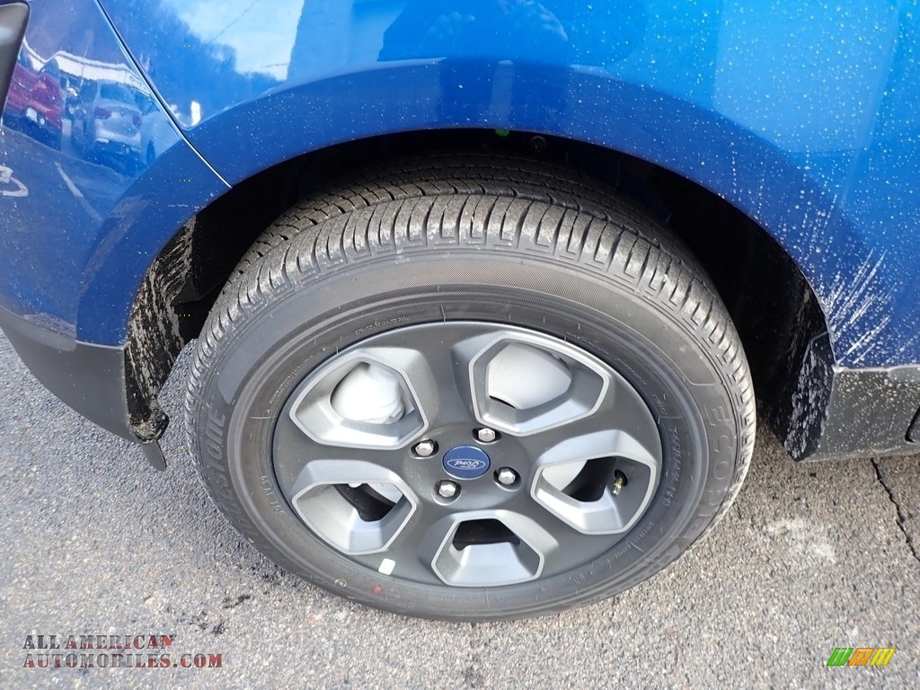 2020 EcoSport S 4WD - Lightning Blue Metallic / Medium Light Stone photo #10