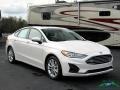 Ford Fusion Hybrid SE White Platinum photo #7