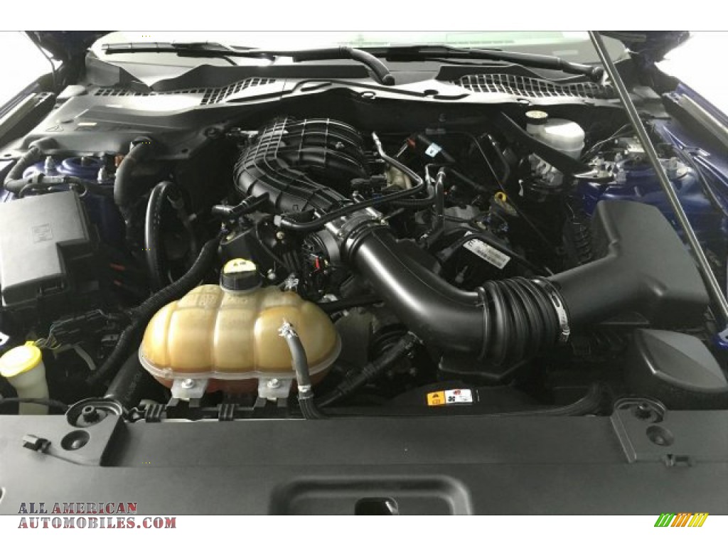 2015 Mustang V6 Convertible - Deep Impact Blue Metallic / Ebony photo #8