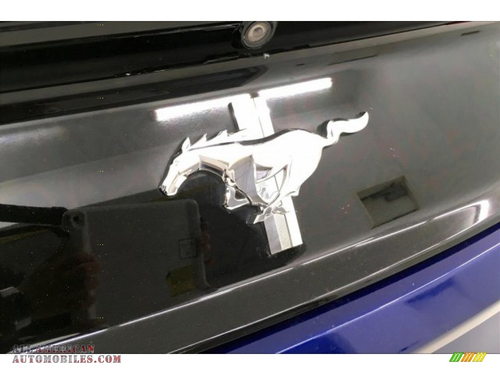 2015 Mustang V6 Convertible - Deep Impact Blue Metallic / Ebony photo #20