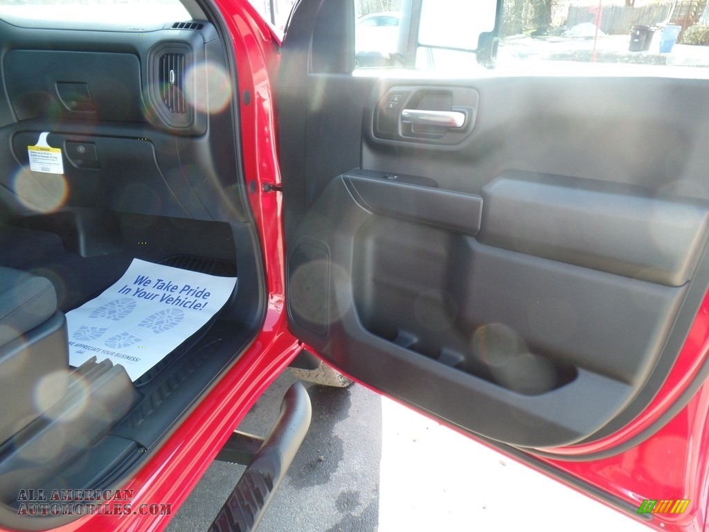 2020 Silverado 2500HD Custom Crew Cab 4x4 - Red Hot / Jet Black photo #37